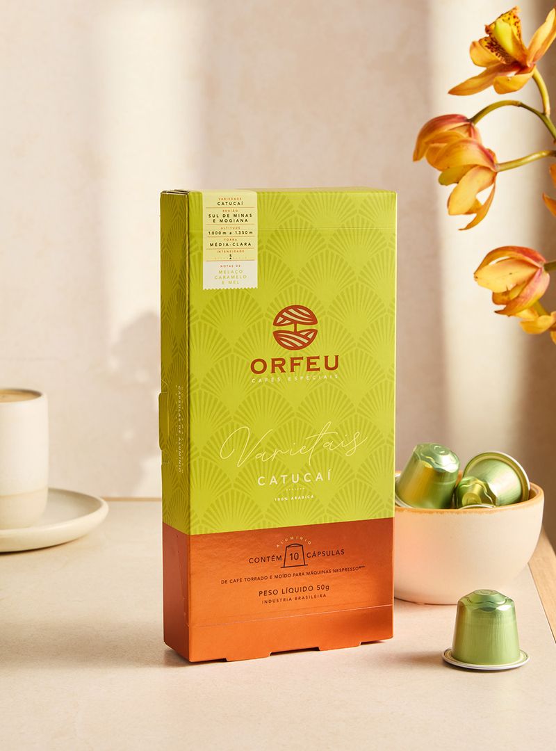 Cápsulas compatíveis Nespresso* Catucaí
