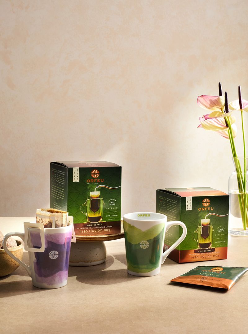 Kit Presente Drip Coffee + 2 Caneca Orfeu