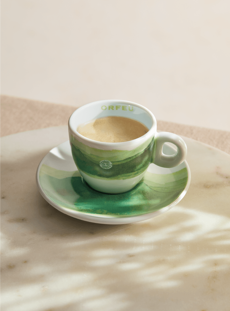 Xícara Orfeu Espresso Verde Claro