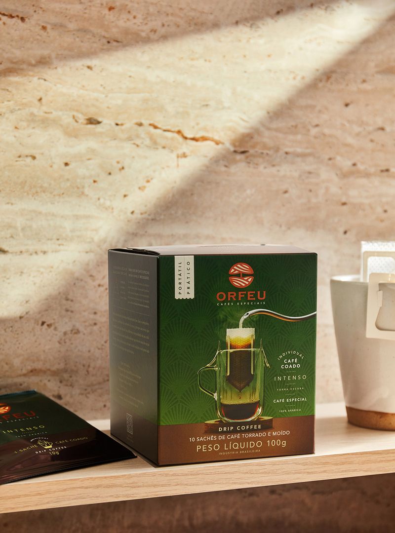 Kit 5 Drip Coffees Intenso - 50 sachês